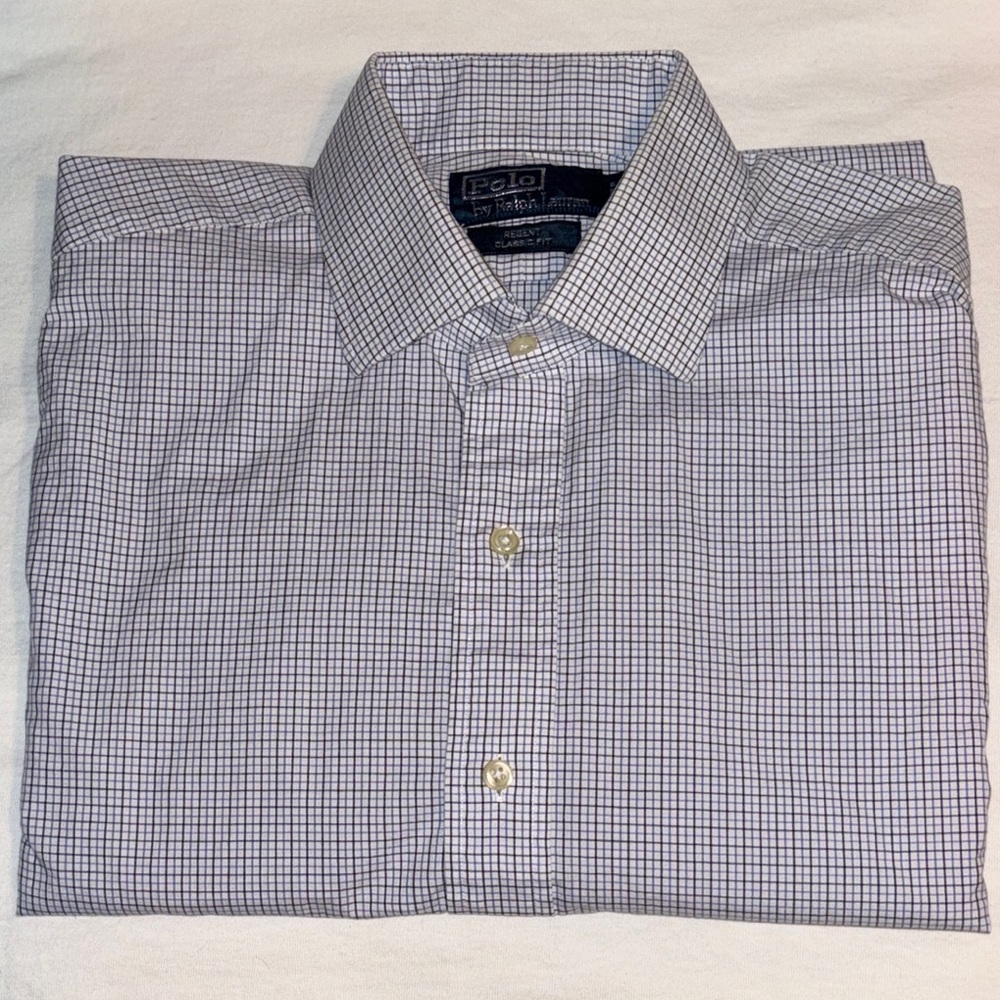 Regent classic fit Tall Men Dress shirt long sleeve by Ralph Lauren